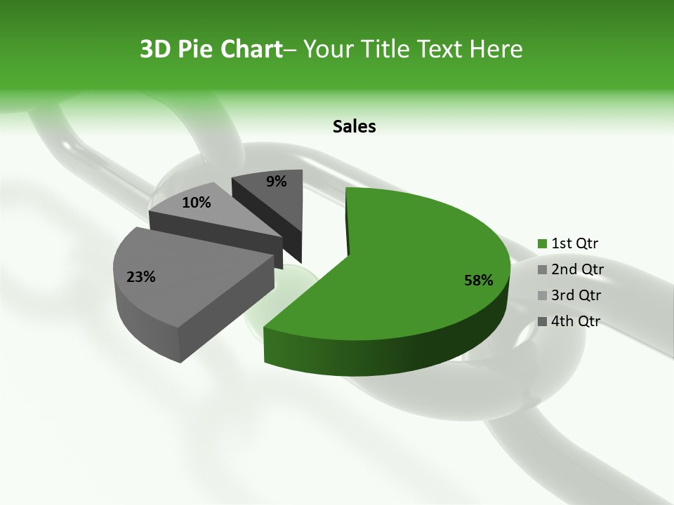 Group Clasped Row PowerPoint Template
