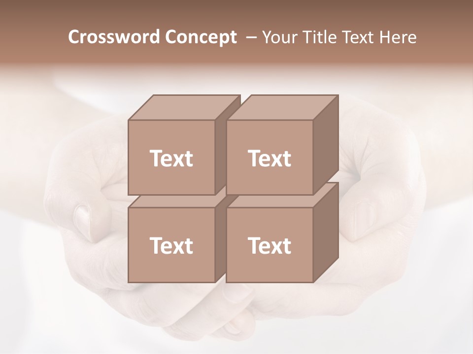 Gardening Rise Flower PowerPoint Template