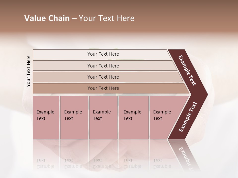Gardening Rise Flower PowerPoint Template