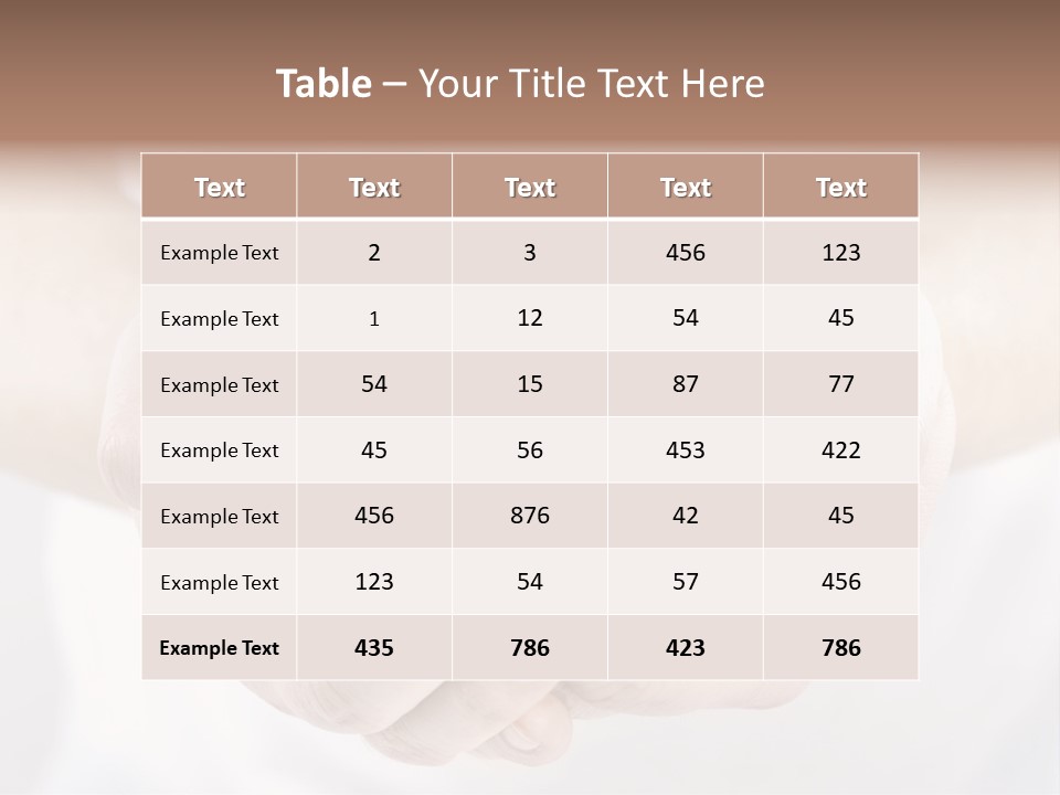 Gardening Rise Flower PowerPoint Template