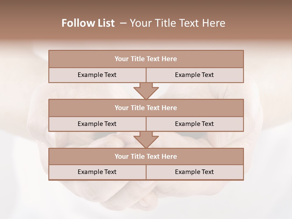 Gardening Rise Flower PowerPoint Template