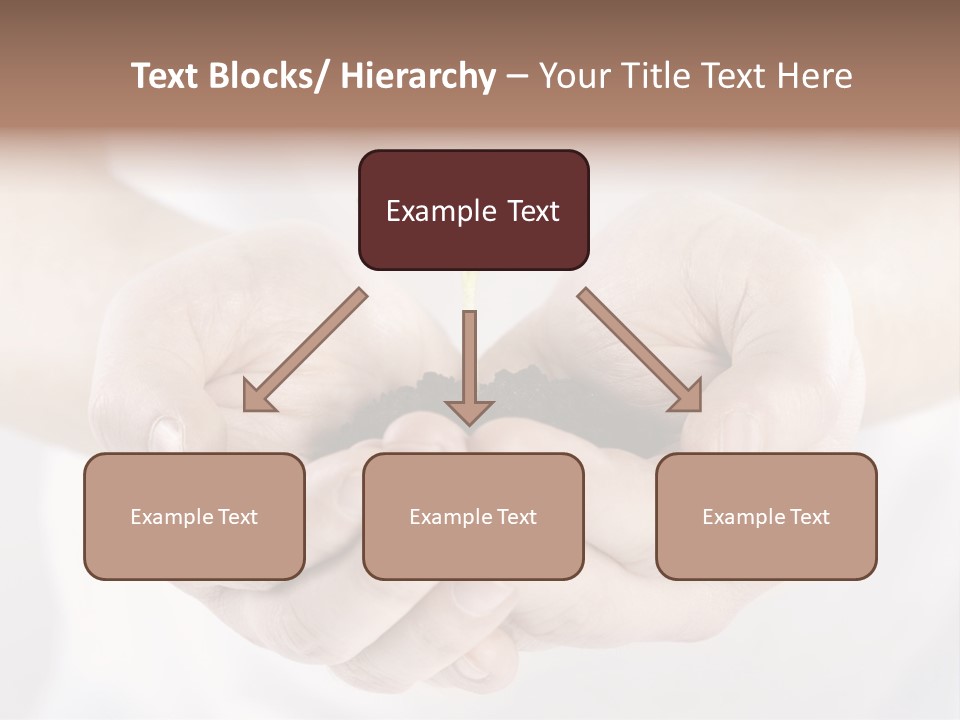 Gardening Rise Flower PowerPoint Template