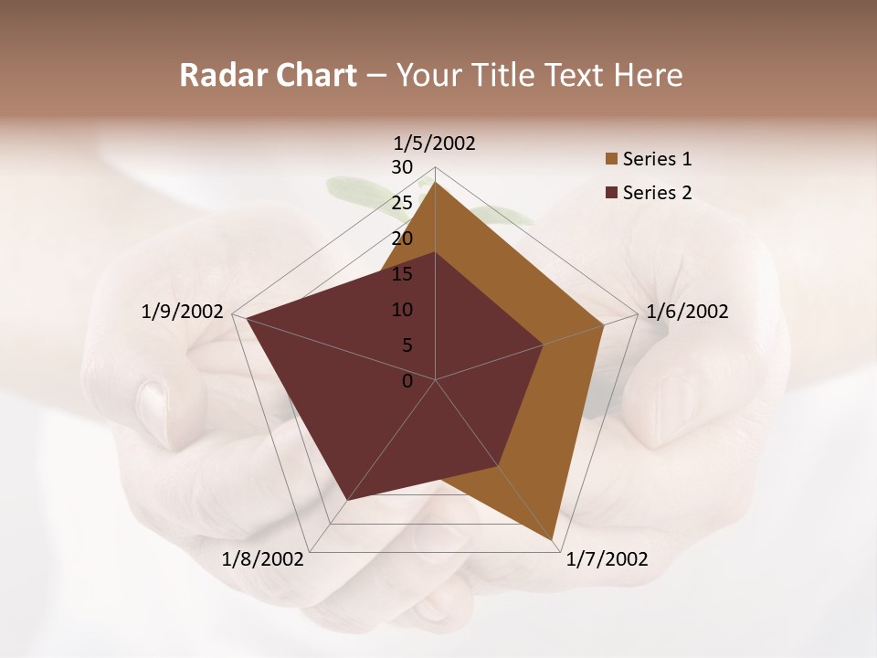 Gardening Rise Flower PowerPoint Template