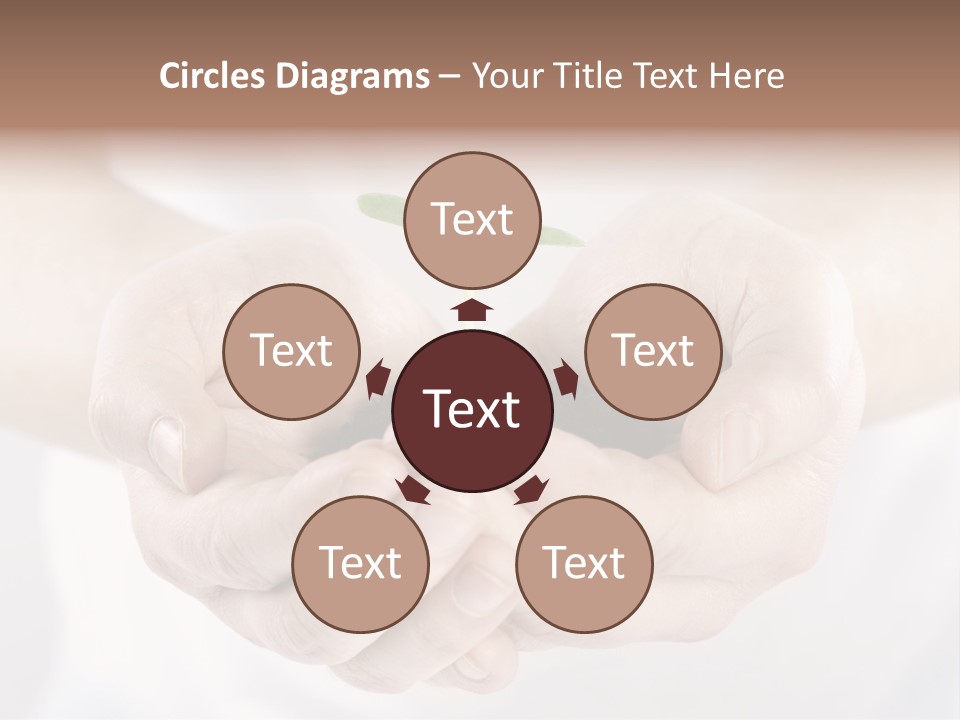 Gardening Rise Flower PowerPoint Template