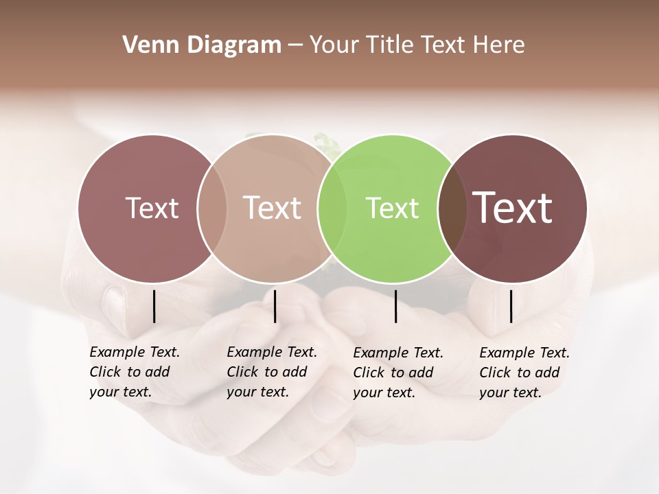 Gardening Rise Flower PowerPoint Template