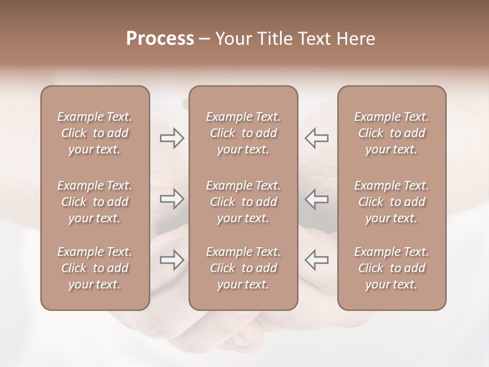 Gardening Rise Flower PowerPoint Template