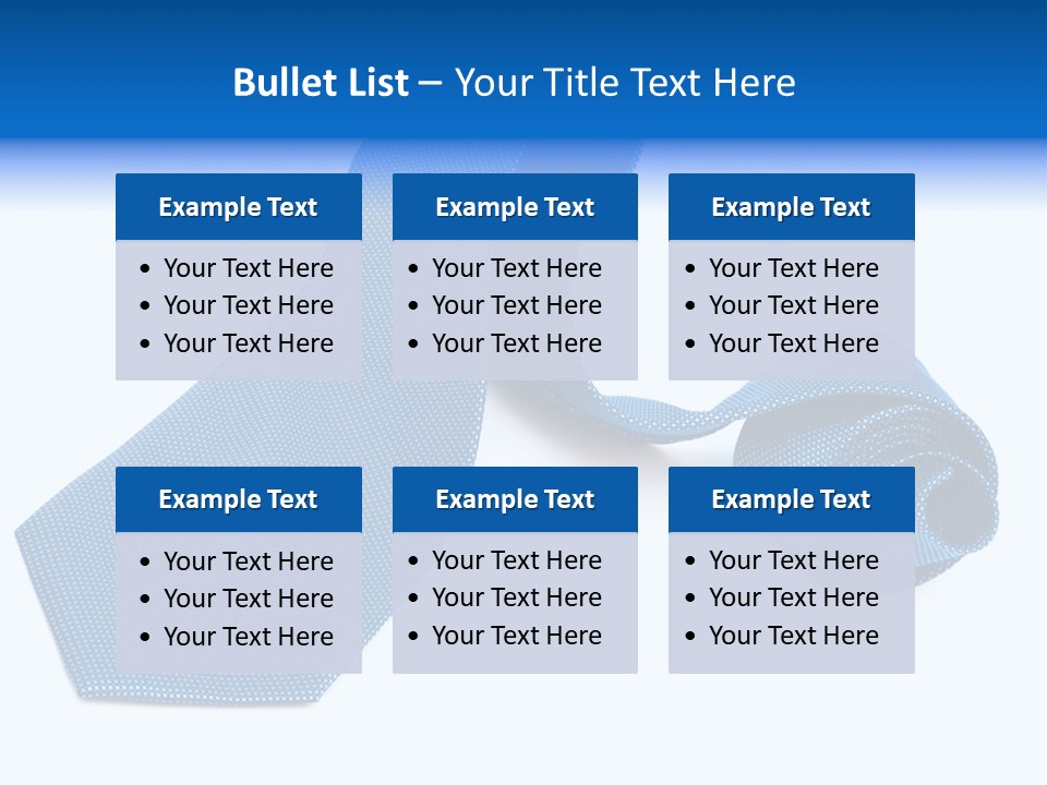 Stripy Elastic Clothes PowerPoint Template