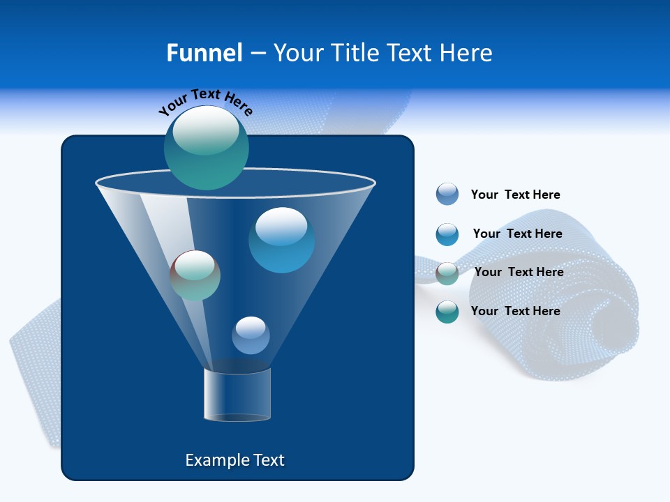 Stripy Elastic Clothes PowerPoint Template