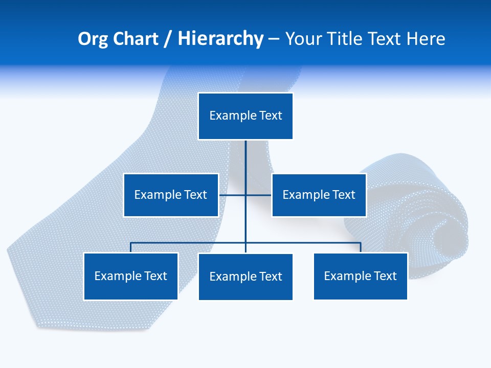 Stripy Elastic Clothes PowerPoint Template