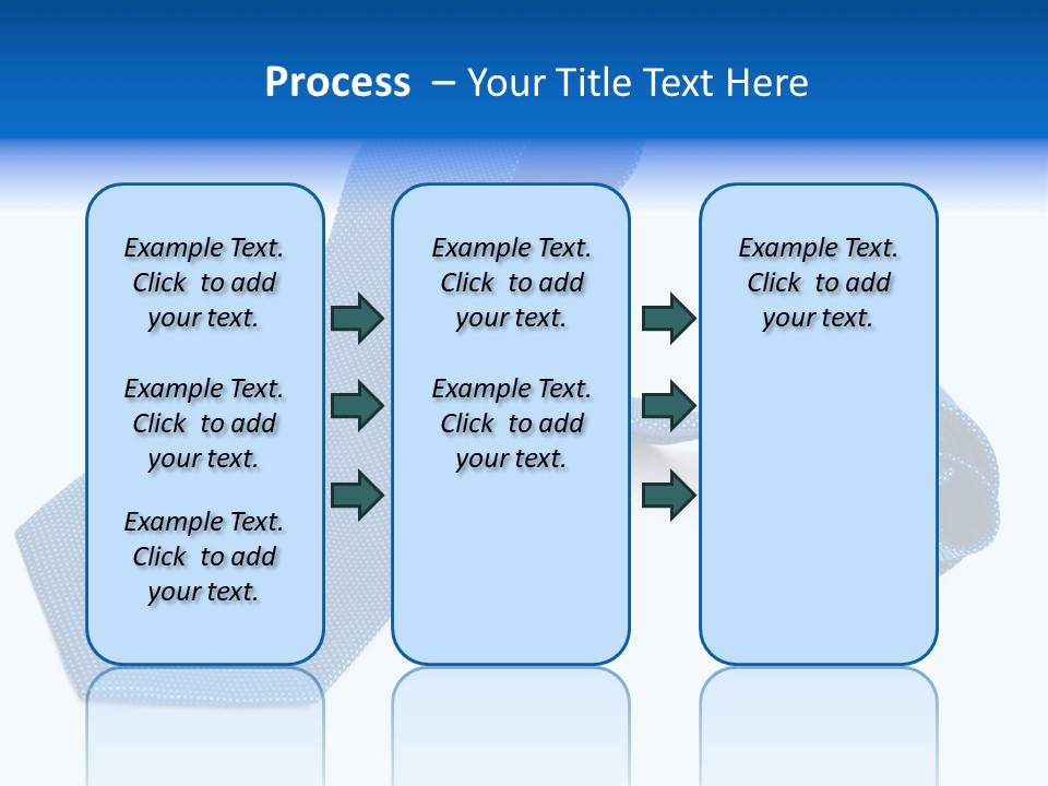 Stripy Elastic Clothes PowerPoint Template