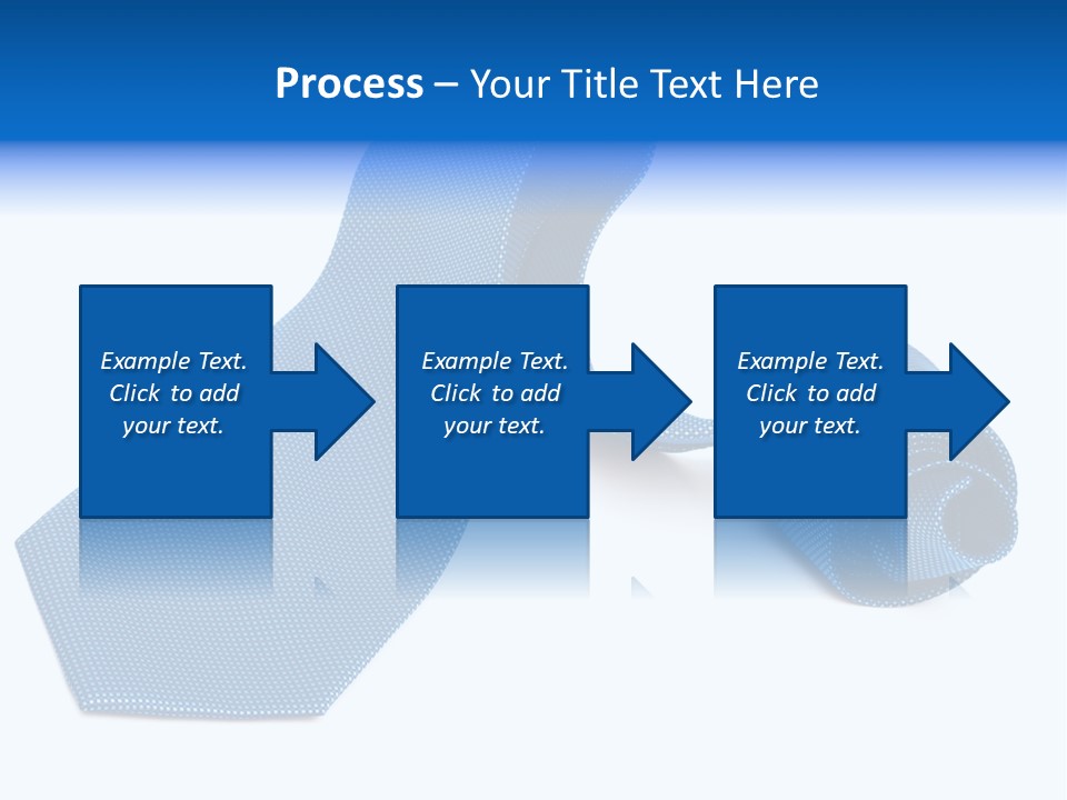 Stripy Elastic Clothes PowerPoint Template