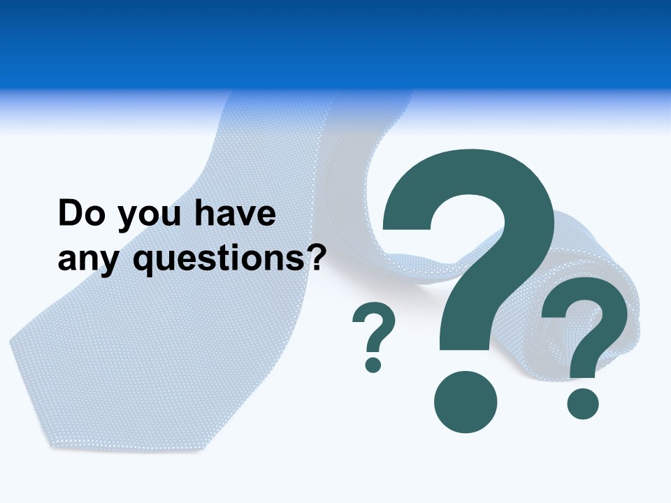 Stripy Elastic Clothes PowerPoint Template