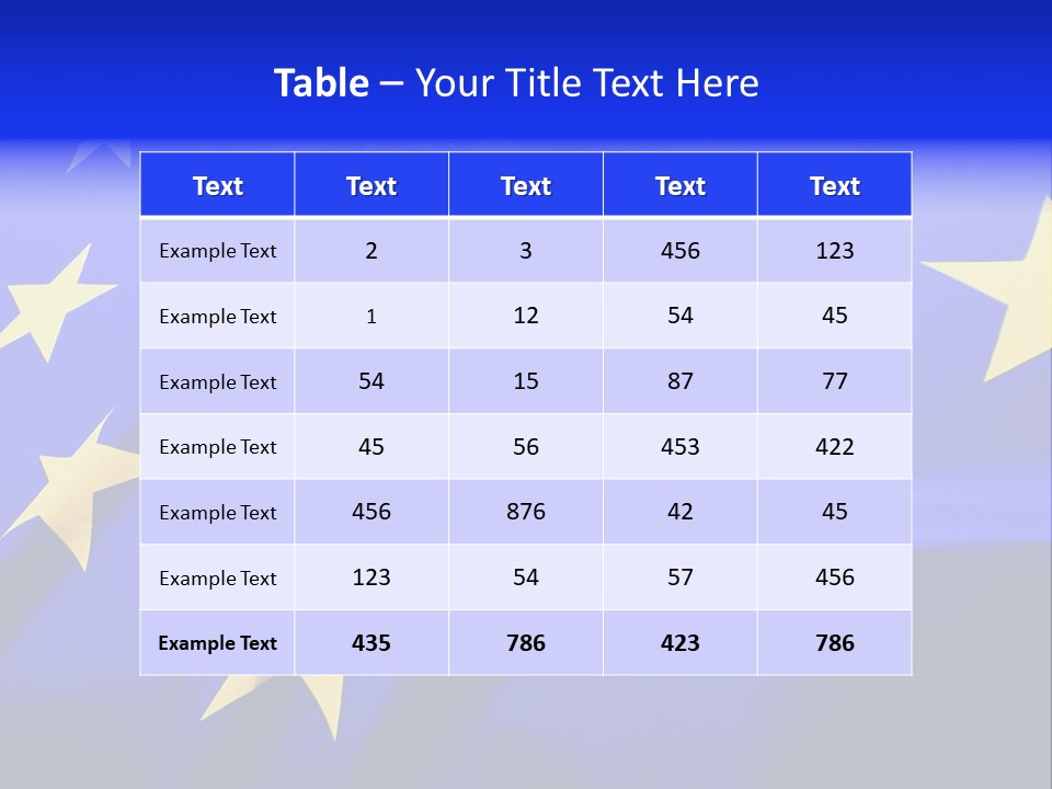 Cloud Textile Flag PowerPoint Template