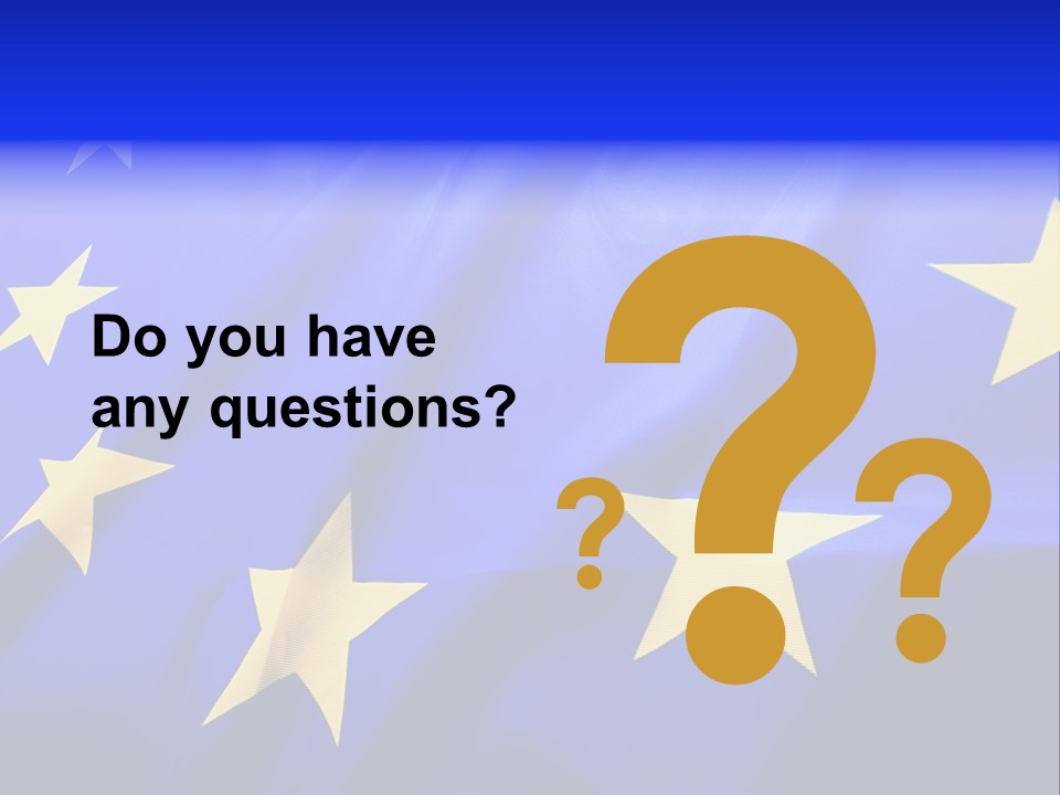 Cloud Textile Flag PowerPoint Template