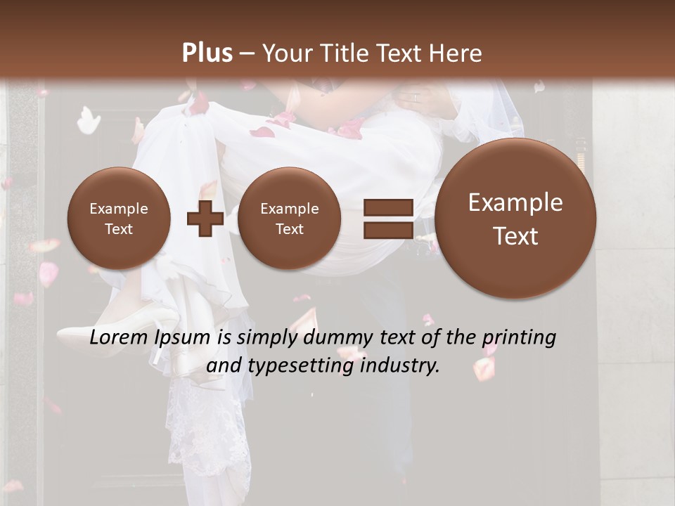 Two People Summer PowerPoint Template