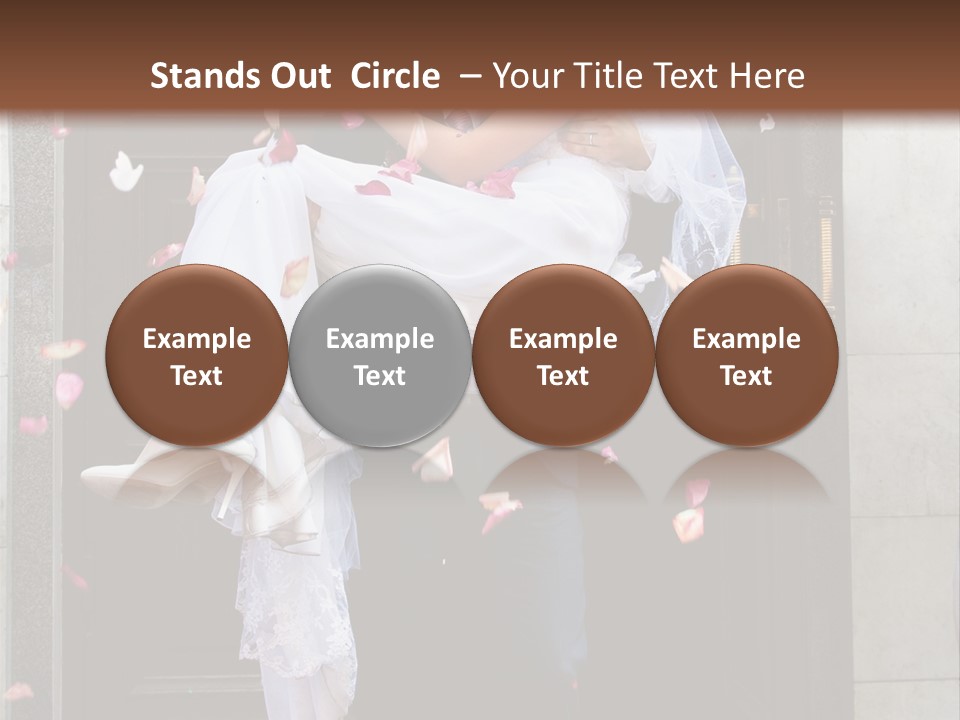 Two People Summer PowerPoint Template