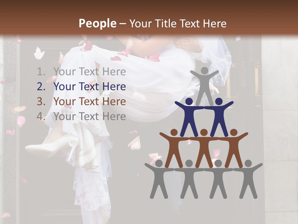 Two People Summer PowerPoint Template