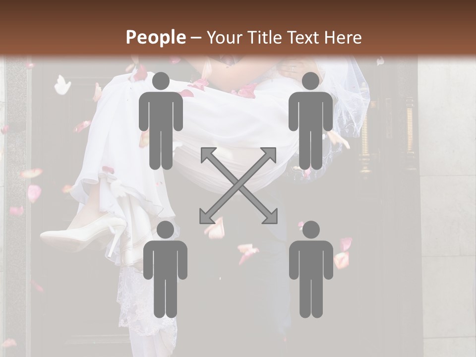 Two People Summer PowerPoint Template