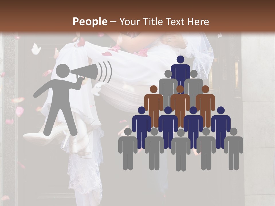 Two People Summer PowerPoint Template