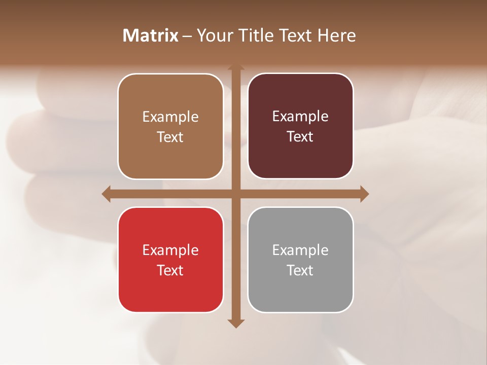 People Concern Hold PowerPoint Template