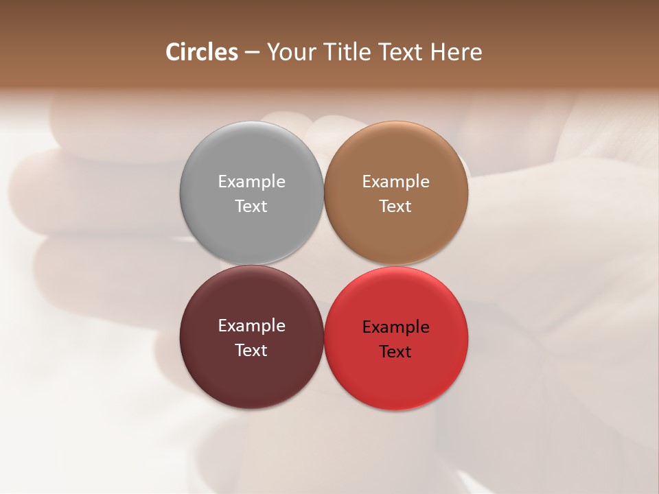 People Concern Hold PowerPoint Template