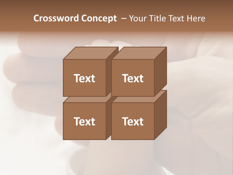 People Concern Hold PowerPoint Template
