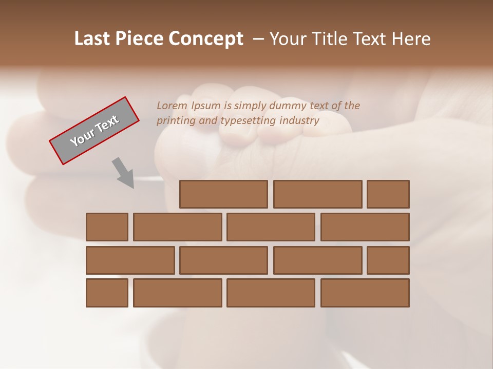 People Concern Hold PowerPoint Template