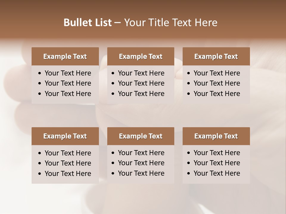 People Concern Hold PowerPoint Template