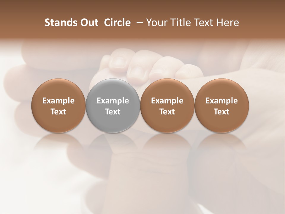 People Concern Hold PowerPoint Template