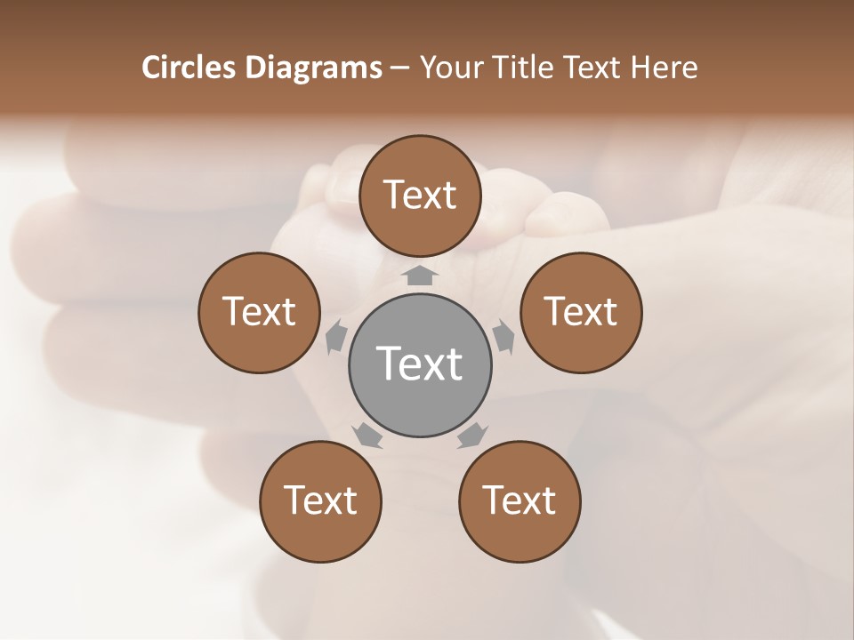 People Concern Hold PowerPoint Template