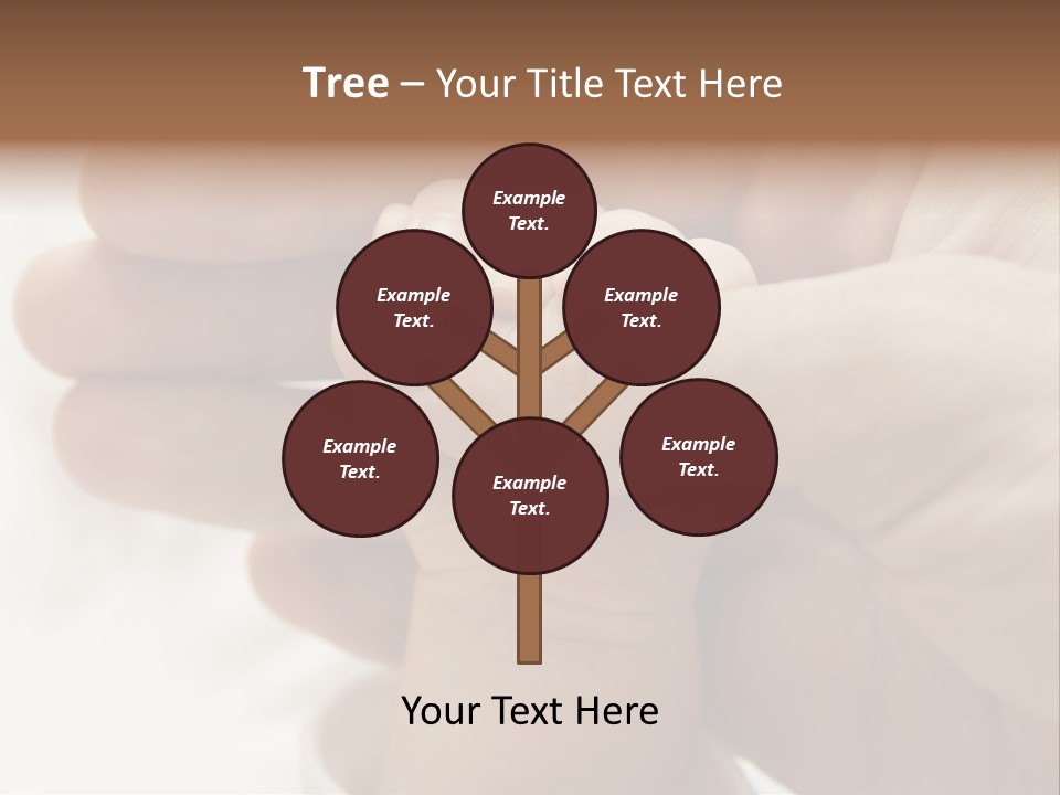 People Concern Hold PowerPoint Template