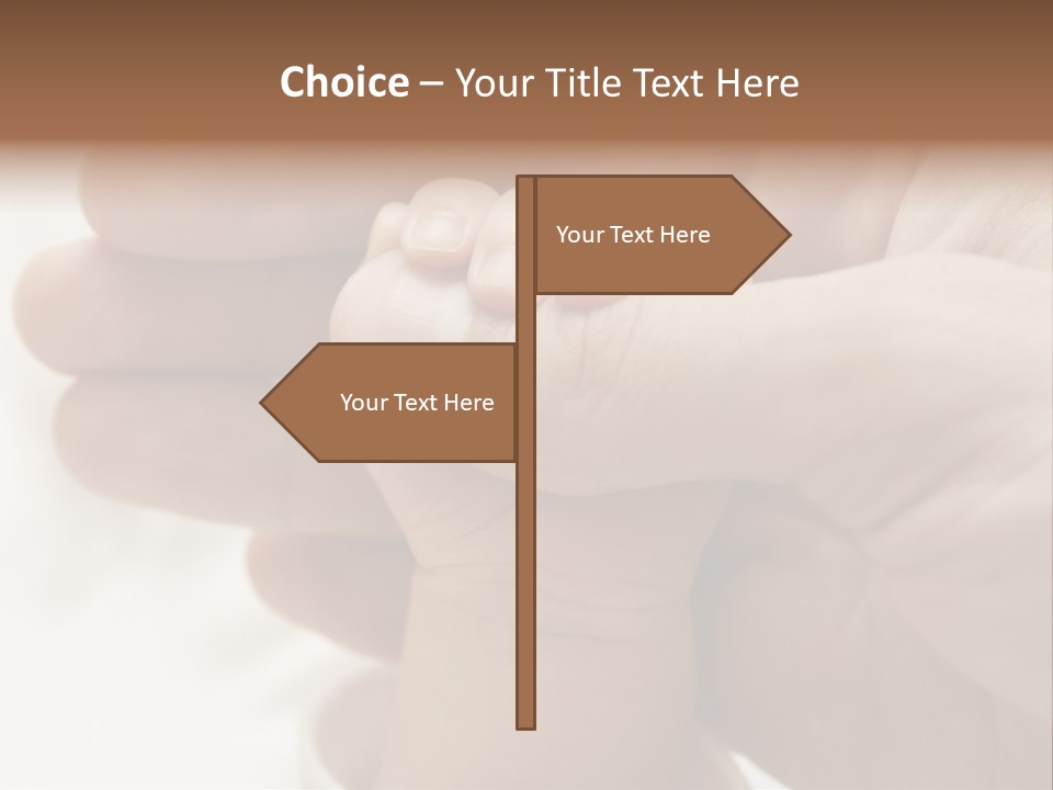 People Concern Hold PowerPoint Template