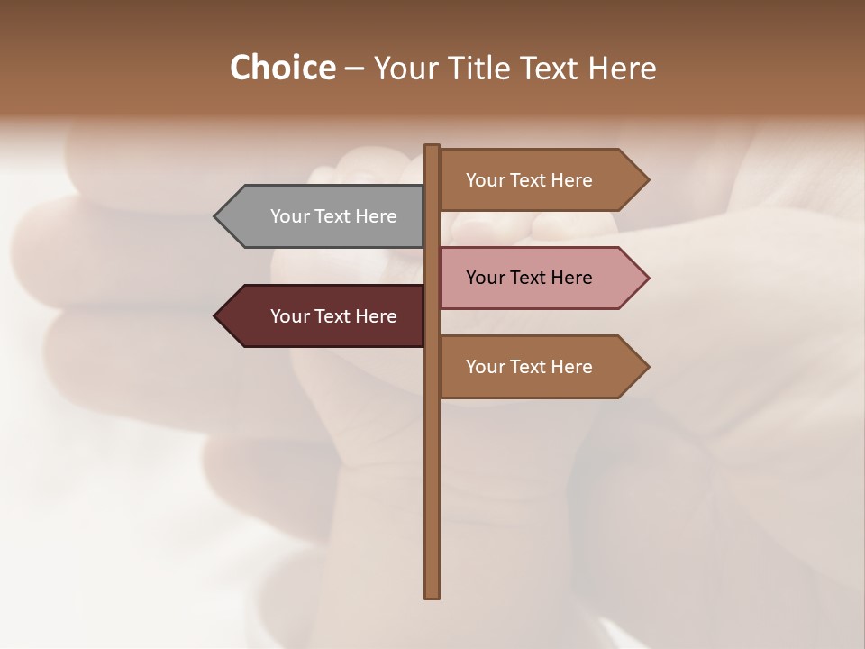 People Concern Hold PowerPoint Template