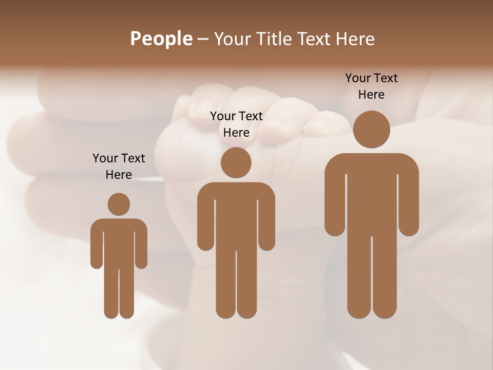 People Concern Hold PowerPoint Template