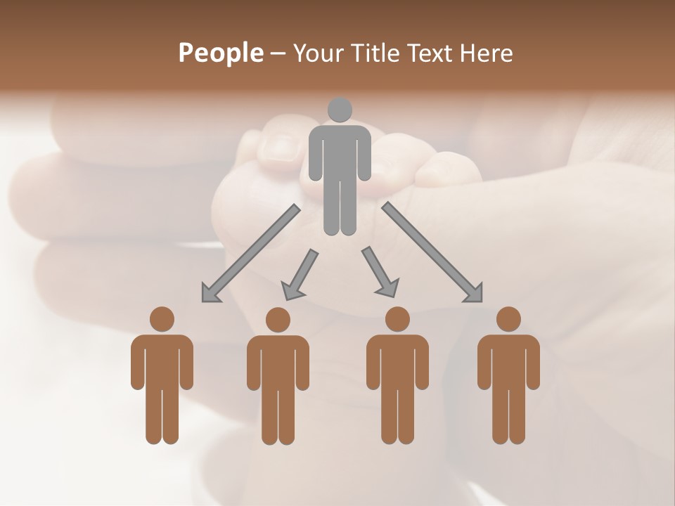 People Concern Hold PowerPoint Template