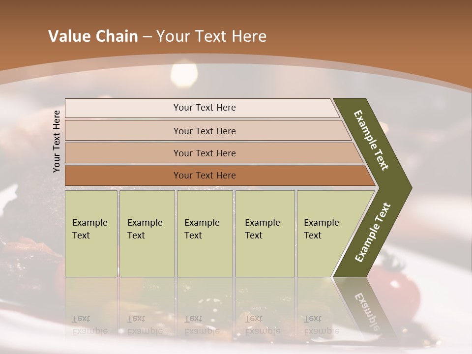 Pork Steak Food PowerPoint Template