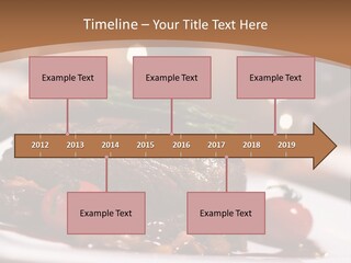 Pork Steak Food PowerPoint Template
