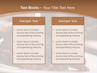 Pork Steak Food PowerPoint Template