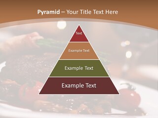 Pork Steak Food PowerPoint Template