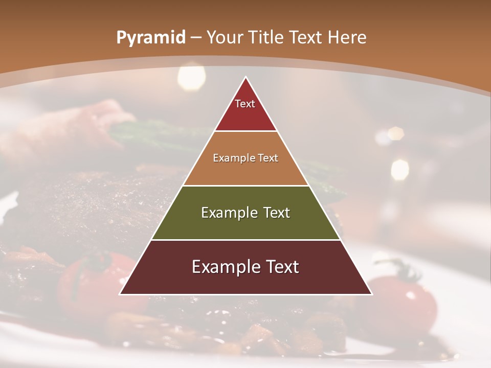 Pork Steak Food PowerPoint Template