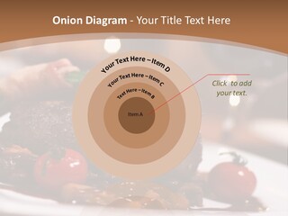 Pork Steak Food PowerPoint Template