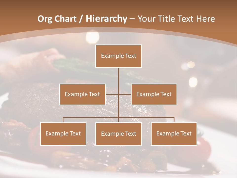 Pork Steak Food PowerPoint Template