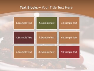 Pork Steak Food PowerPoint Template