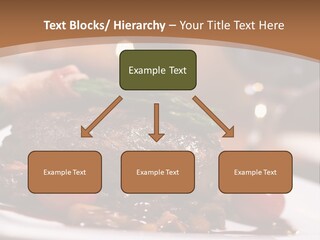 Pork Steak Food PowerPoint Template