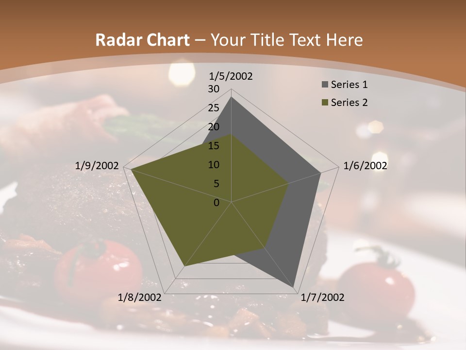 Pork Steak Food PowerPoint Template