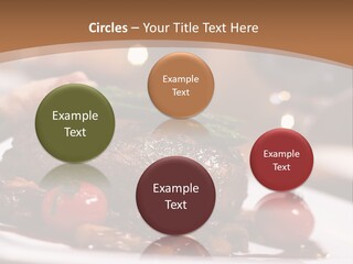 Pork Steak Food PowerPoint Template