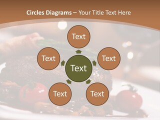 Pork Steak Food PowerPoint Template