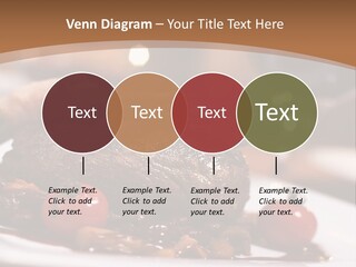 Pork Steak Food PowerPoint Template