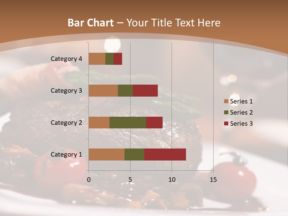 Pork Steak Food PowerPoint Template