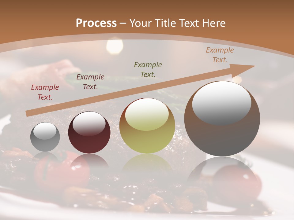 Pork Steak Food PowerPoint Template